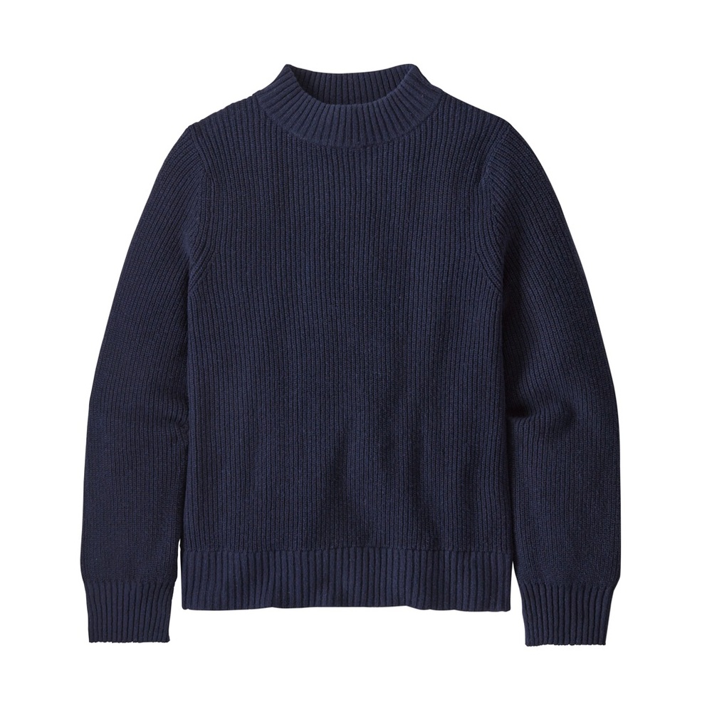 Patagonia W's Off Country Mock Neck | Navy | Size XL